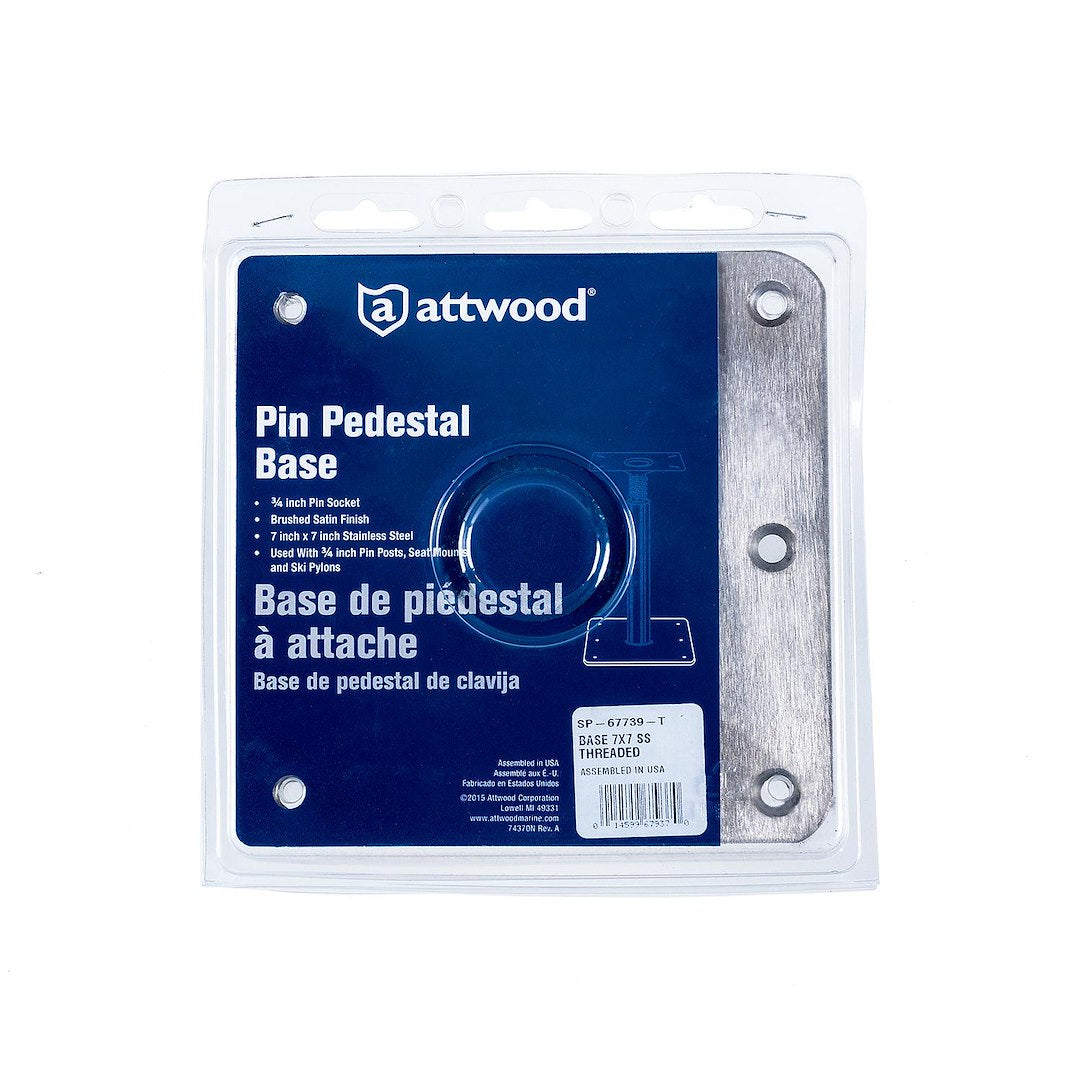 Attwood Marine Sp-67739 Boat Seat Pedestal Base Plate - image 7