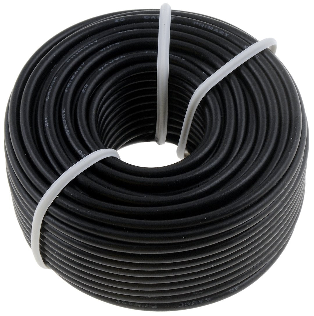Dorman 86752 Conduct-Tite Black 20-Gauge Primary Wire, 40 Feet - image 1