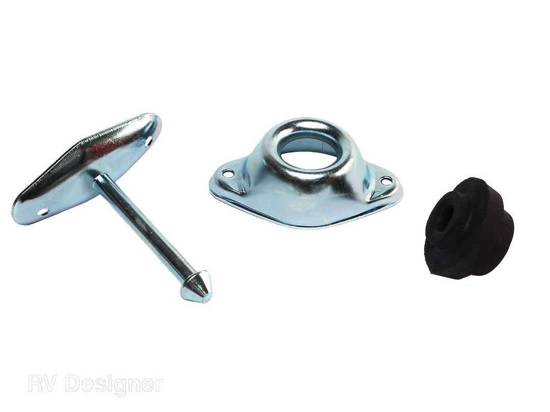 RV Designer Door Catch (E251) – Length: 3 Inch