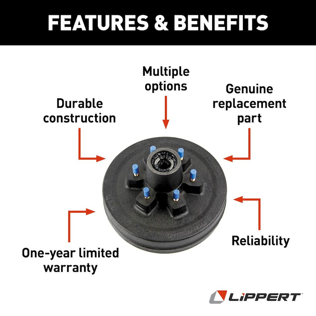 Lippert Components 141286 Trailer Axle Hub - image 2