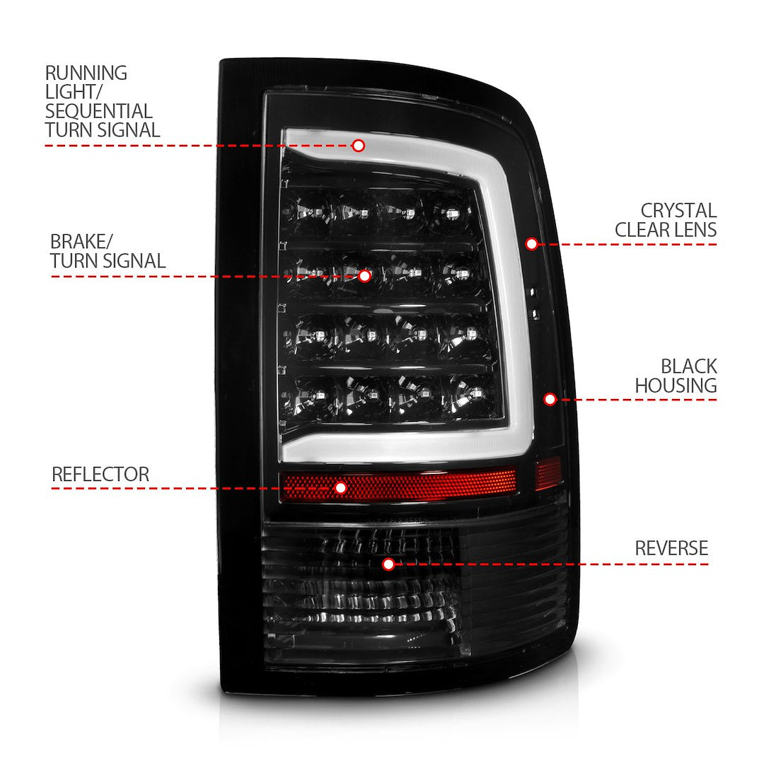 ANZO USA Uses OEM Sockets And Wiring OEM LED Tail Light Assembly 311452 - image 3