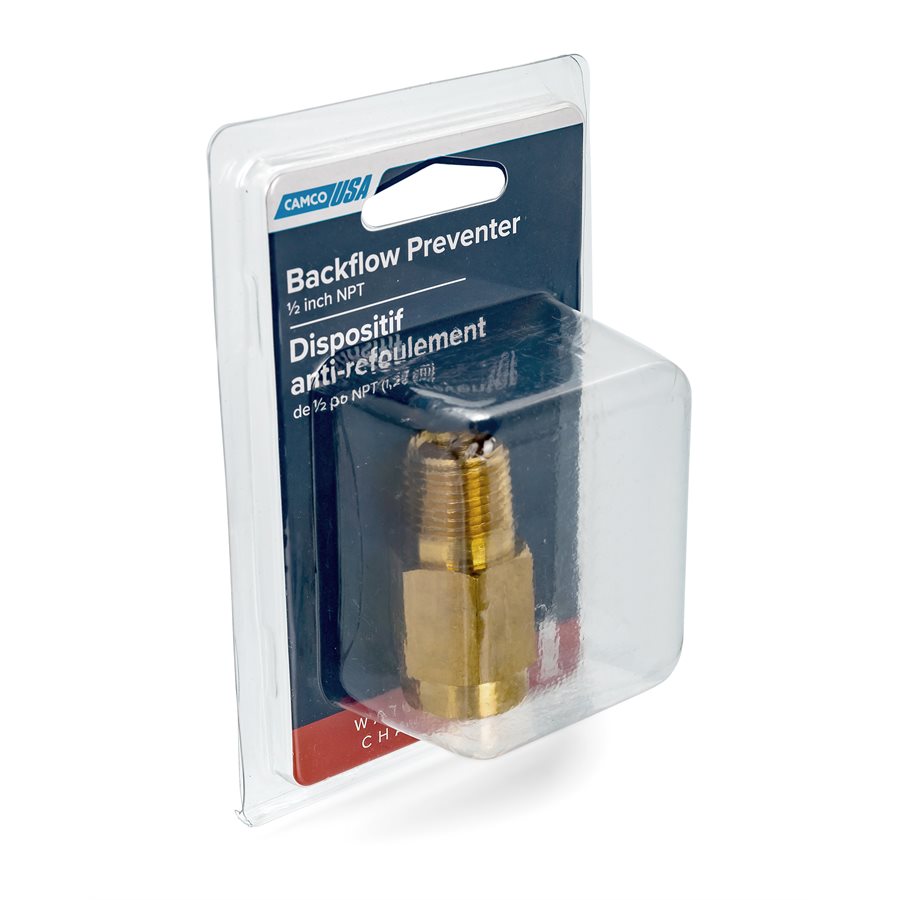 Camco Fresh Water Backflow Preventer (23303) – End Size1: 1/2 Inch
