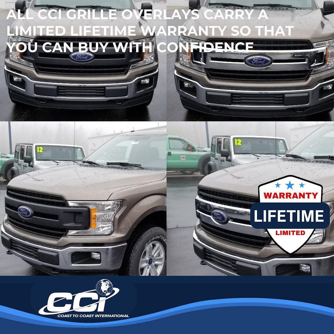 Coast To Coast GI150 Chrome F-150 Grille Overlay - image 3