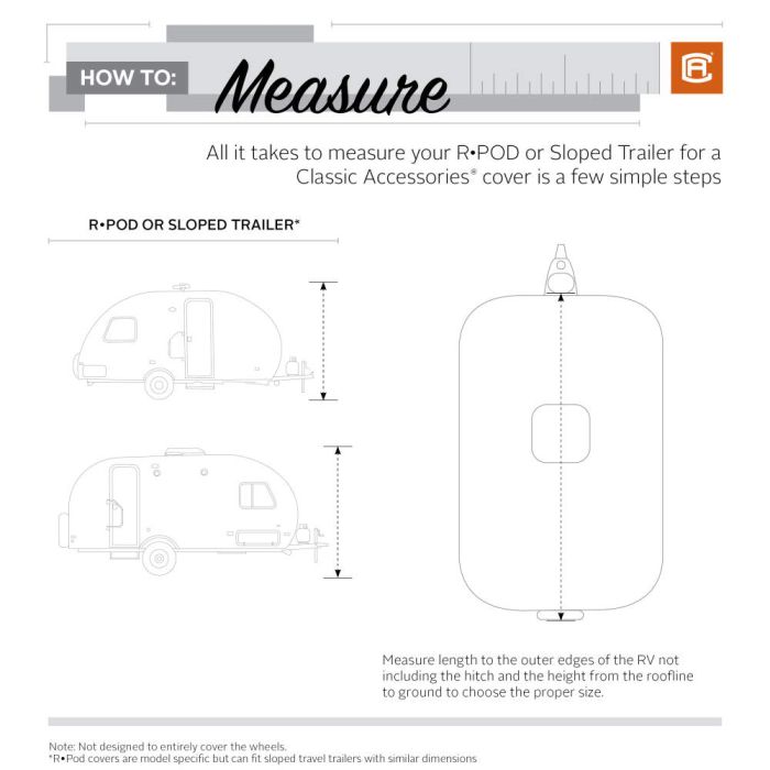 Classic Accessories 80-256-161001-00 Travel Trailer Cover - image 13