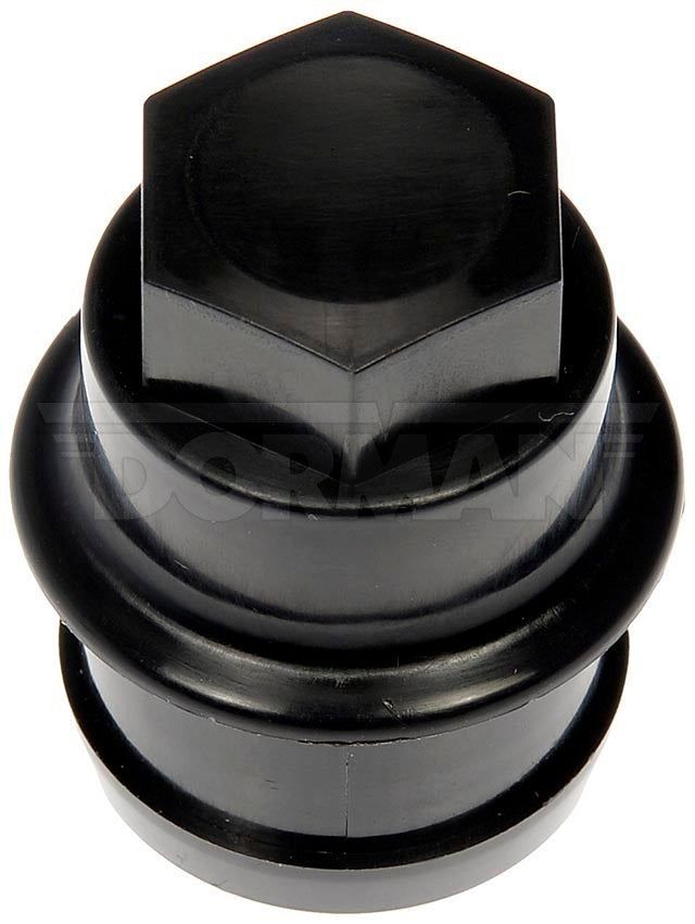 Dorman 611949 Wheel Nut Covers, Black Plastic, Case of 10 - image 1