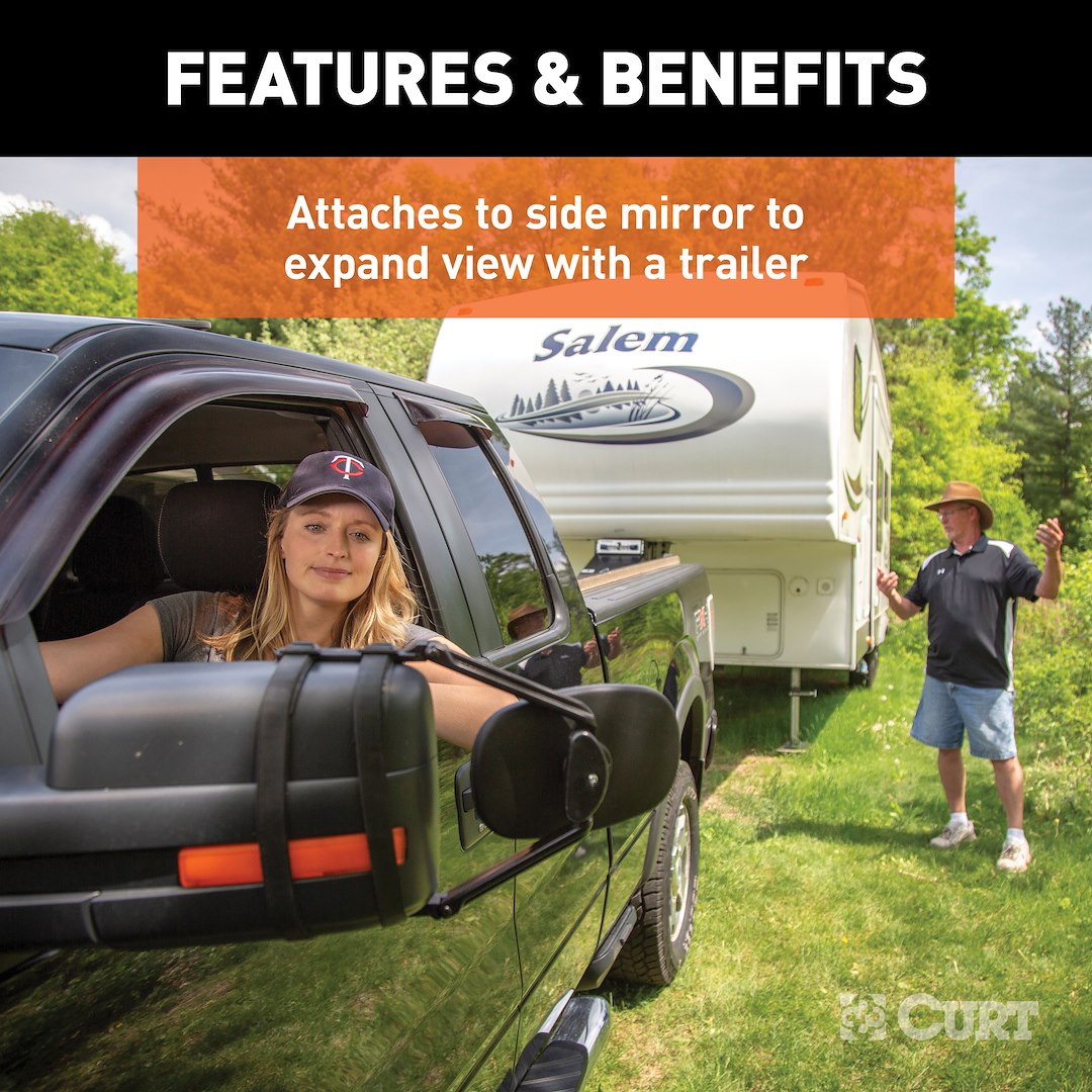 Curt 20002 Exterior Towing Mirror - image 3