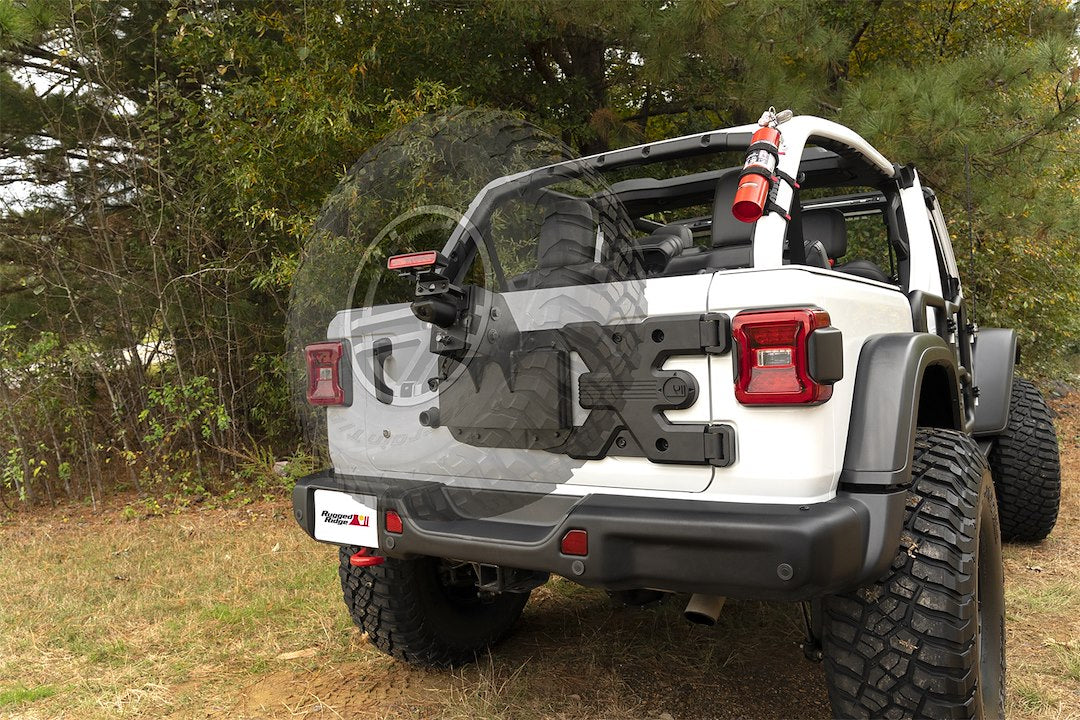 Rugged Ridge 11546.57 Heavy-Duty Tire Carrier Wheel Mount