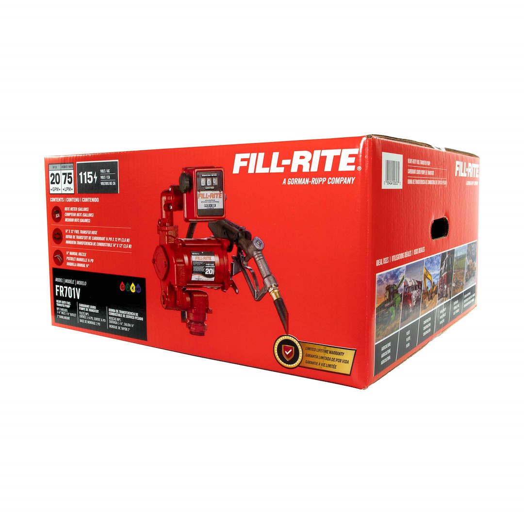 Fill-Rite Fr701v 115V AC Pump with 807C Meter