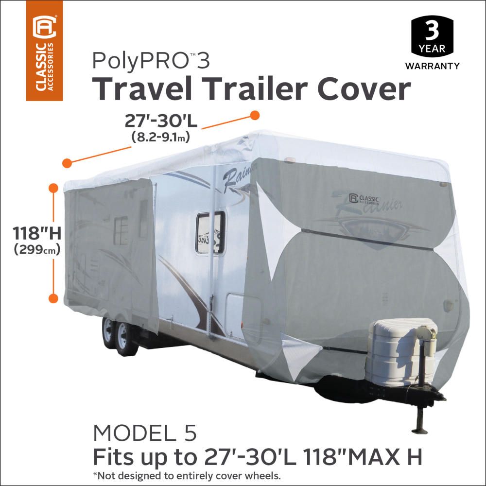 Classic Accessories 73563 Travel Trailer Cover - image 4
