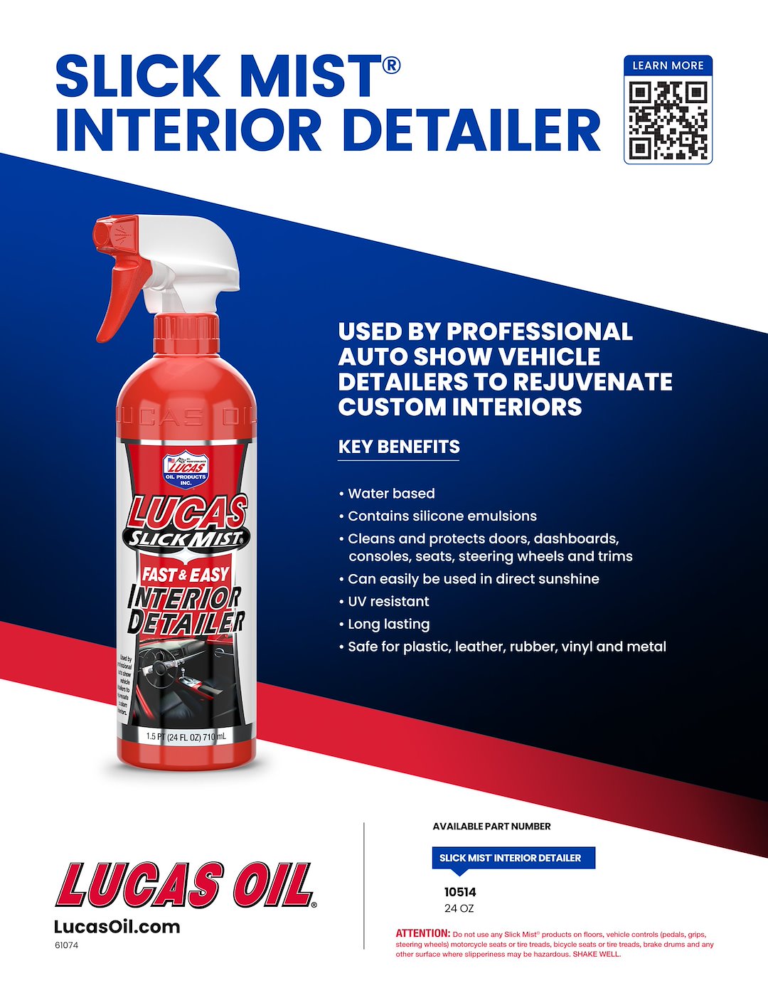 Lucas Oil 10514 Interior Detailer