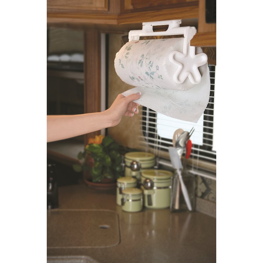 Camco Paper Towel Holder (57111) – Material: Plastic