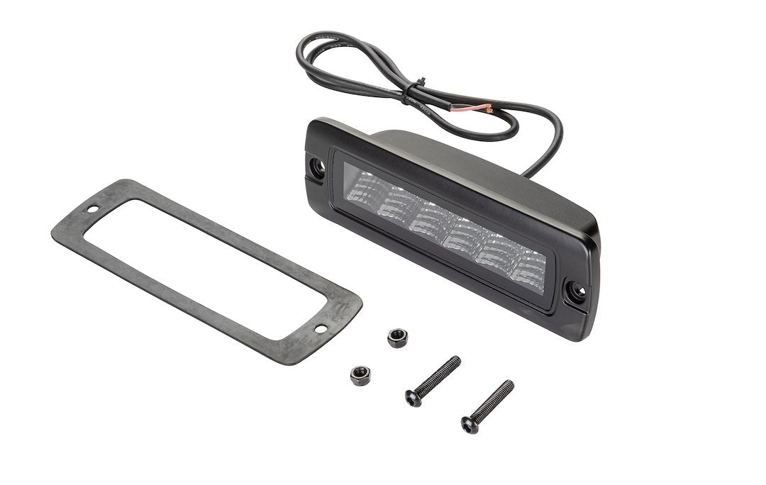 Hella 358176221 Black Magic 7-3/4-Inch LED Flood Light Bar