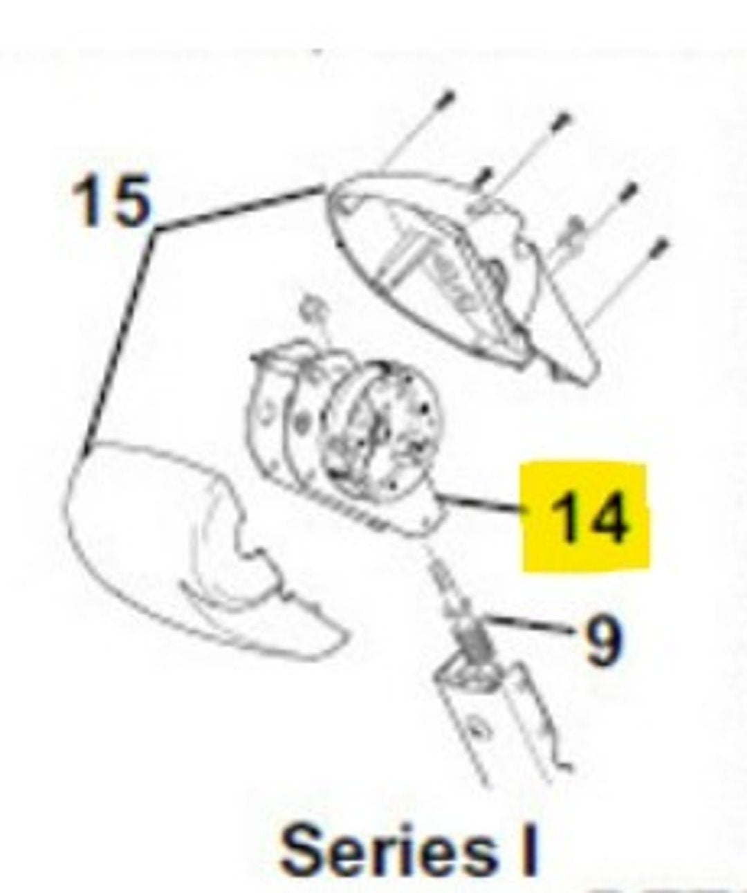 Carefree Rv R001107blk Awning Idler - image 2