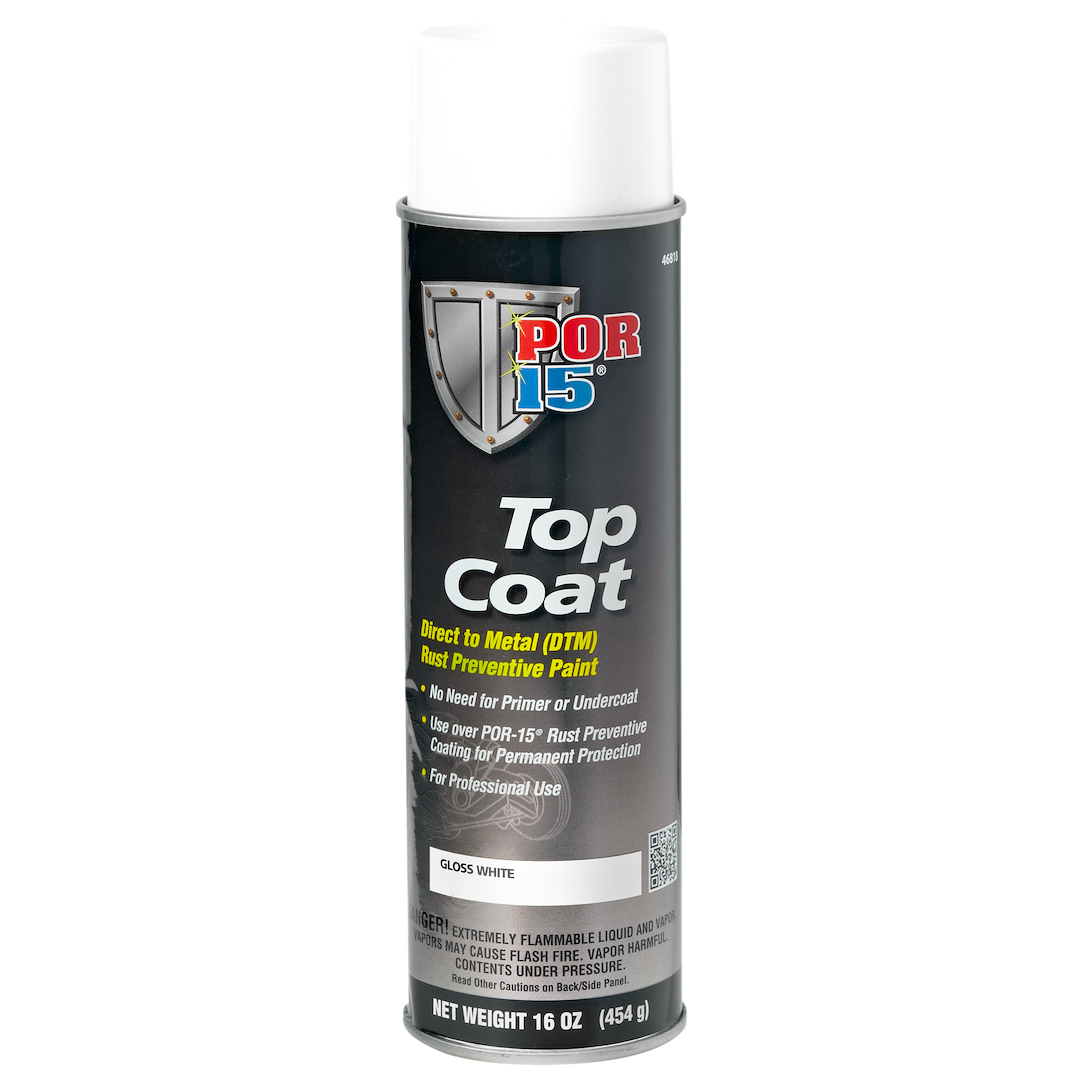 POR-15 46818 White Aerosol Top Coat
