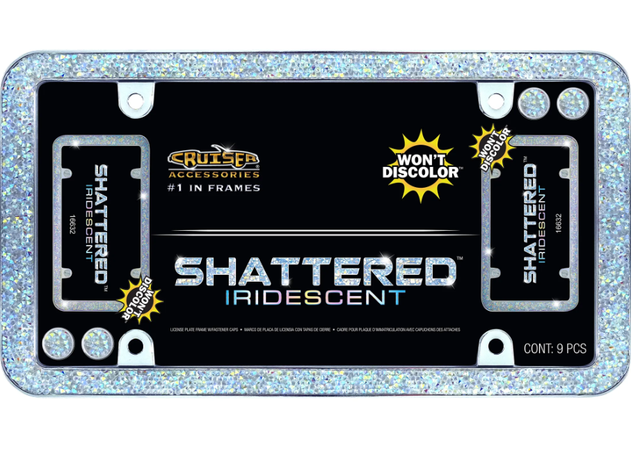 Cruiser 16632 Shattered Iridescent Chrome Frame - image 2