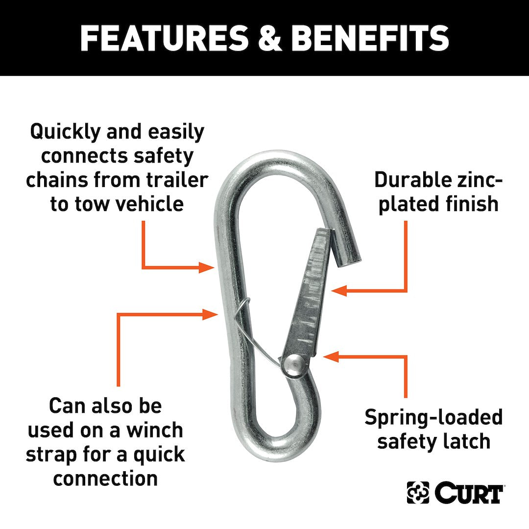 CURT Trailer Safety Chain Hook (81266)