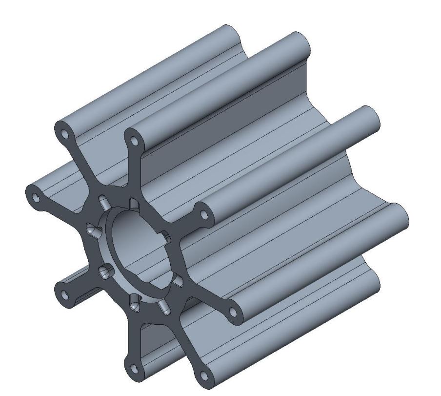Sierra Marine 18-3087 Water Pump Impeller - image 3