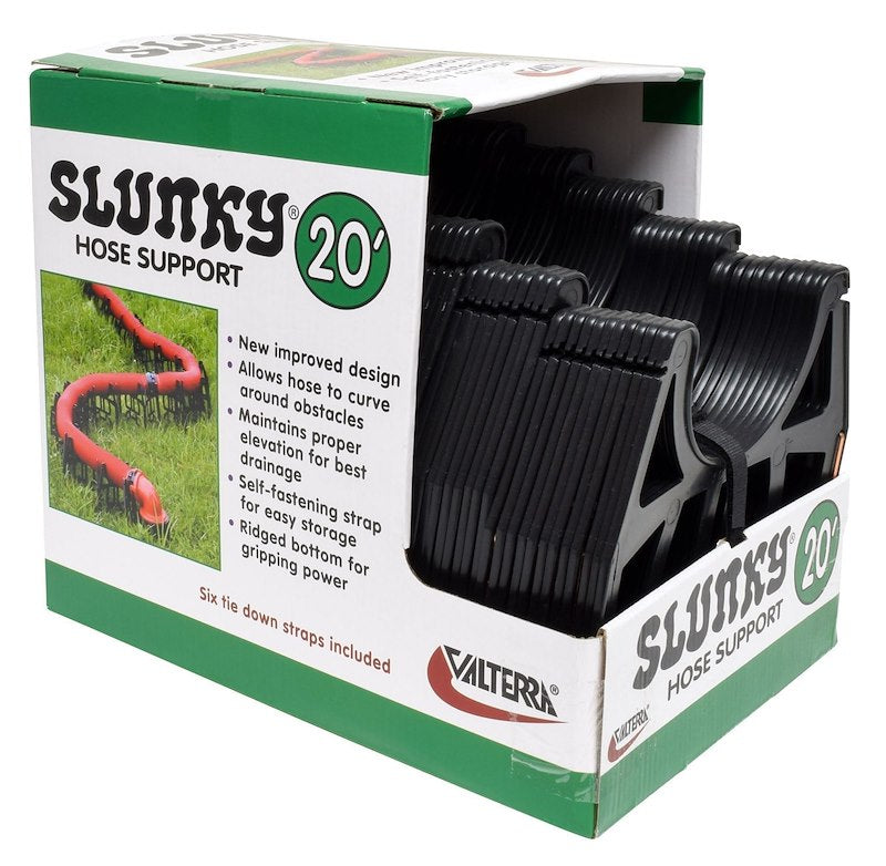 Valterra S2000 Slunky 20' RV Sewer Hose Support – Collapsible with Metal Hinges