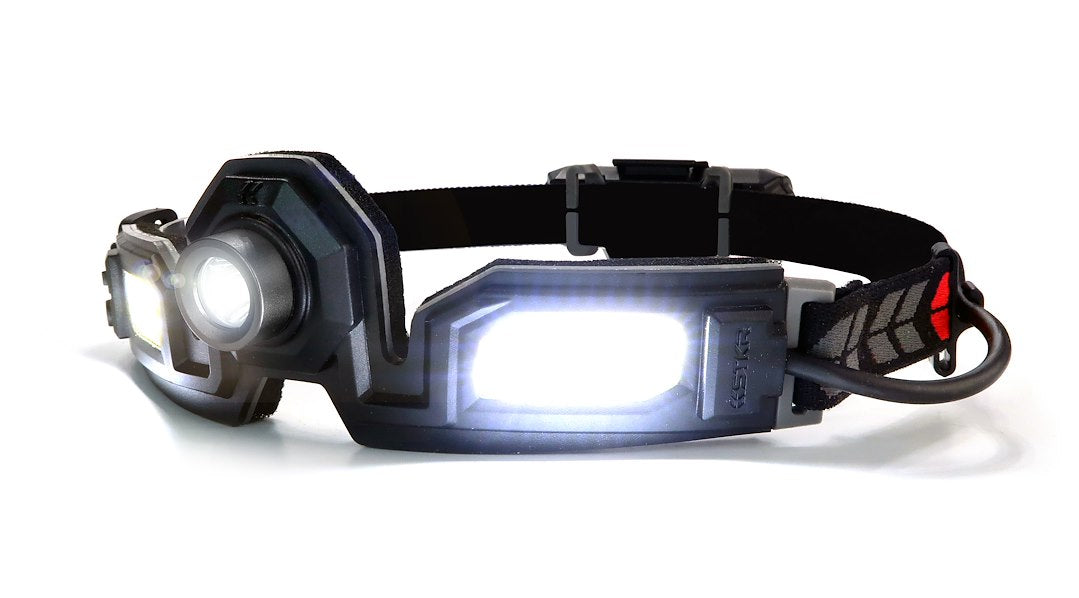 STKR Concepts 00387 FLEXIT Headlamp Pro 6.5, 650 Lumens