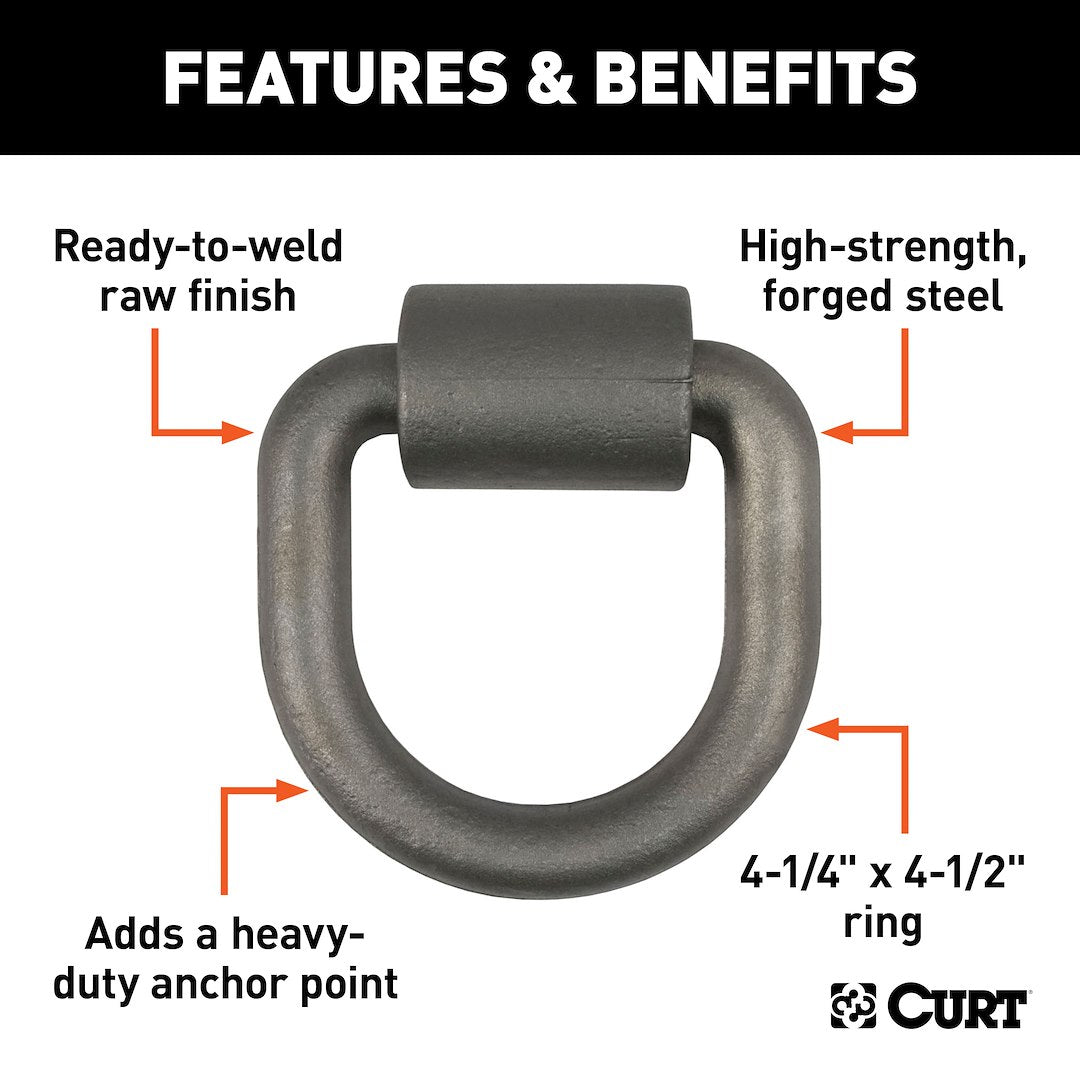Curt 83760 D-Ring - image 3