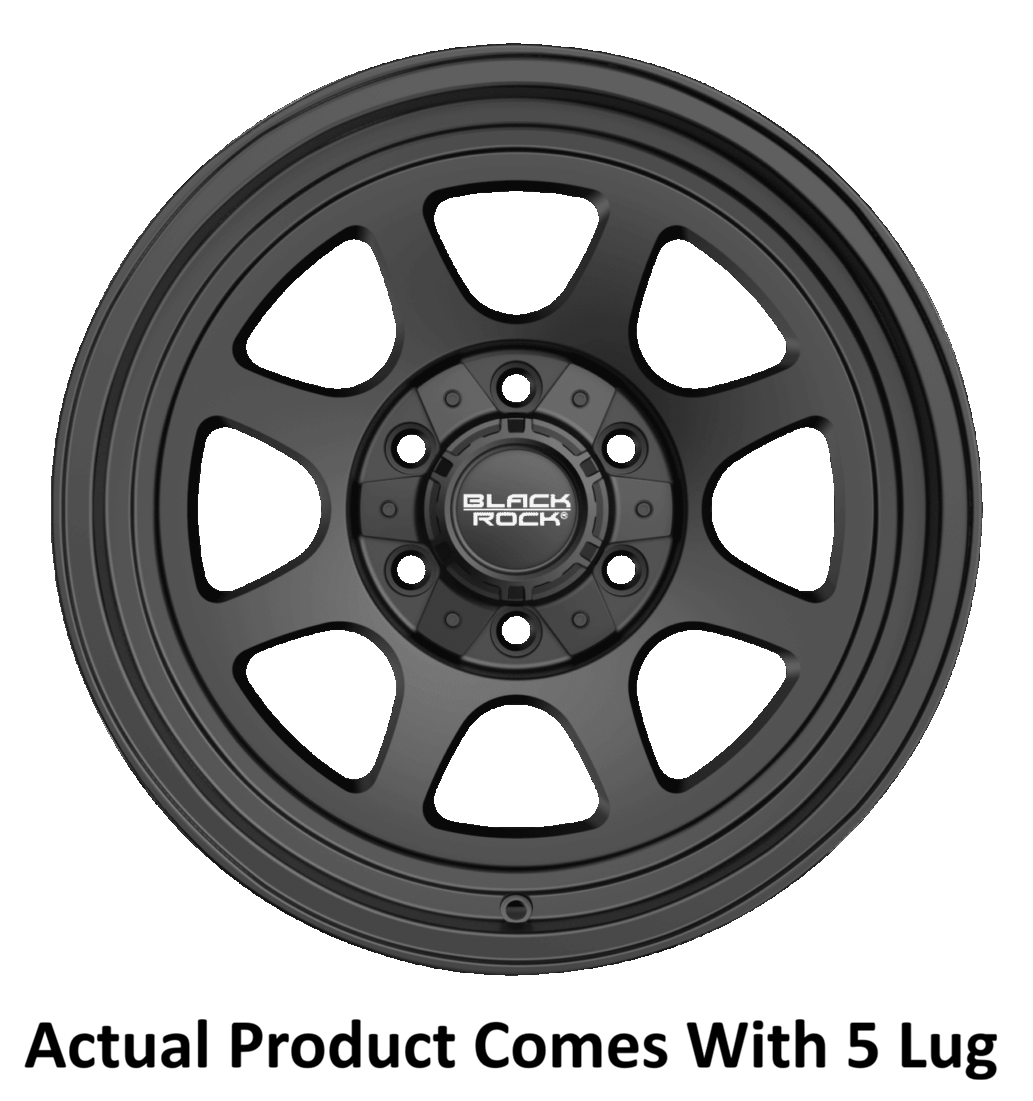Black Rock 930GB7950 Series 930 Gloss Black 17 × 9 Wheel - image 2