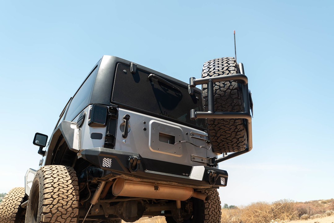 DV8 Offroad TCJK-14 Wrangler JK Spare-Tire Carrier