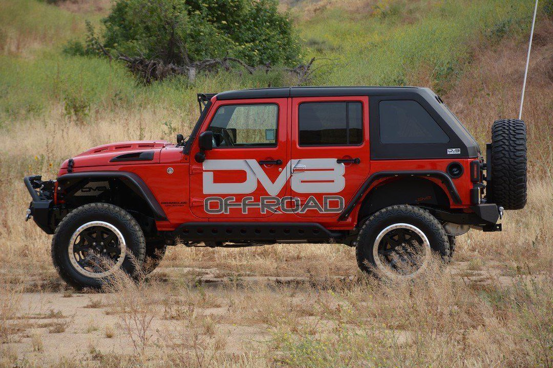 DV8 Offroad HDMB07-02 Black Vented Heat-Dispersion Hood