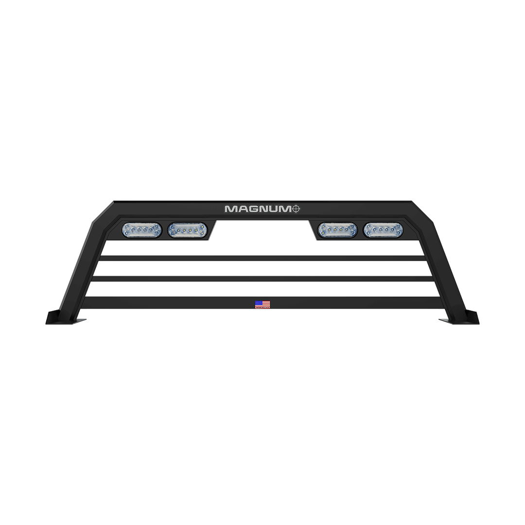 Magnum 220LPBRF2NB Low Pro Louvered Headache Rack