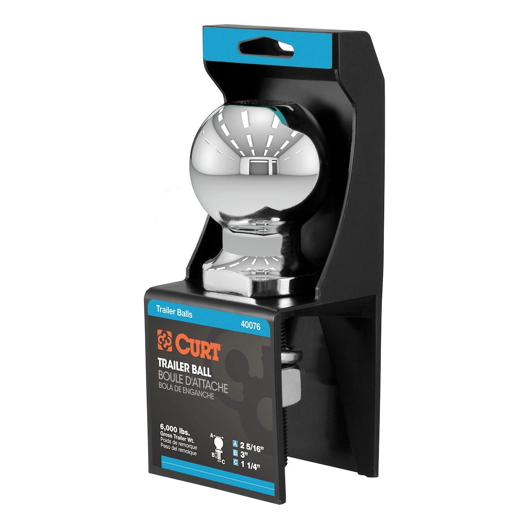 Curt 40076 Trailer Hitch Ball - image 1