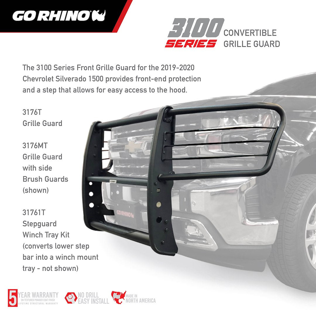 Go Rhino 3176MT 3100 Series Steel Grille Guard