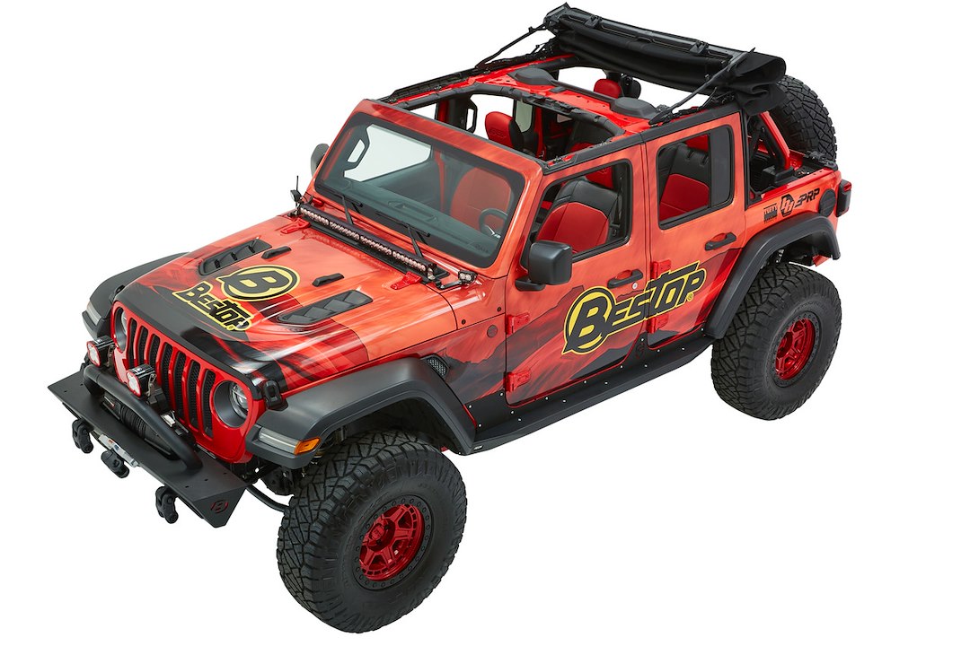 Bestop 50926-01 JL Trektop Ultra Hardware - image 4
