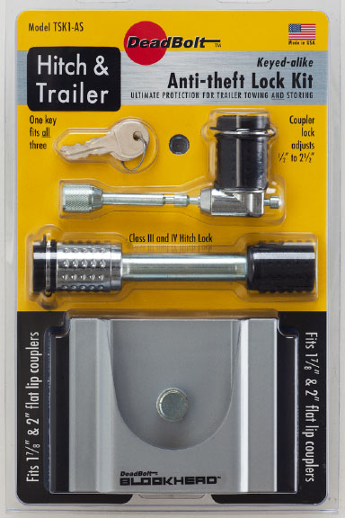 Deadbolt Tsk3-As Trailer Coupler Lock