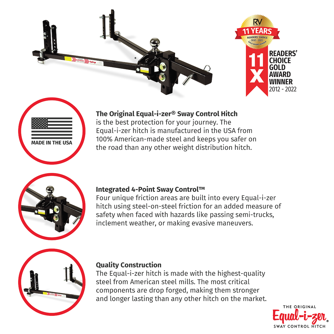 Equal-I-Zer 90-00-0600 Weight Distribution Hitch - image 4