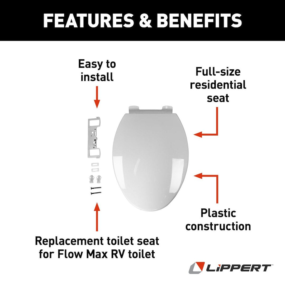 Lippert Components 2022121972 Toilet Seat - image 3