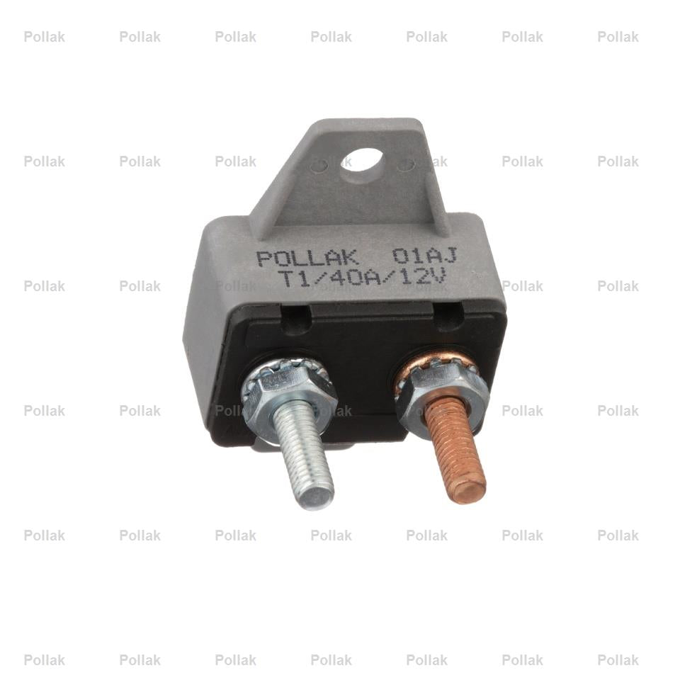 Pollak Type I 12 Volt 40 Amp Circuit Breaker (54240PL)