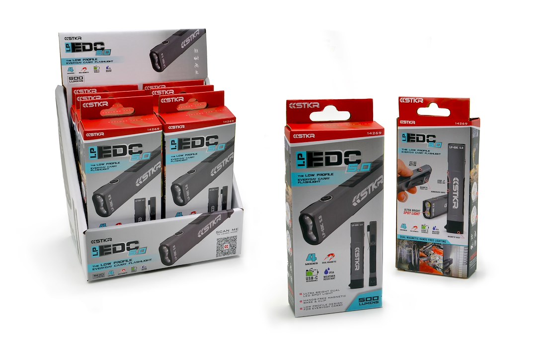 STKR Concepts 14269DD LP-EDC 5.0 Flashlight Display