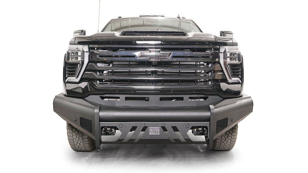 Fab Fours CH24-Q6161-1 Black Steel Elite Front Bumper
