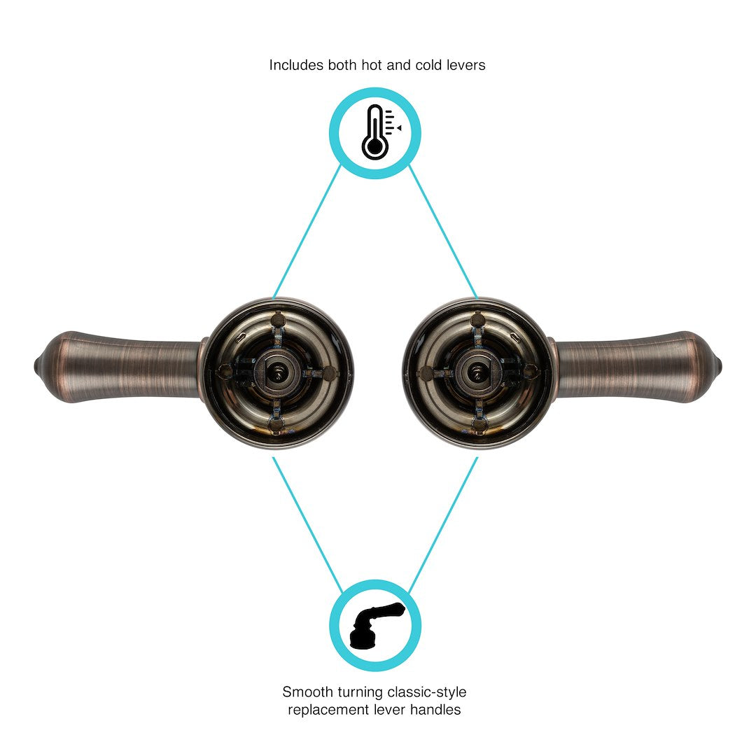 Dura Faucet Df-Rkc-Orb Faucet Handle - image 3