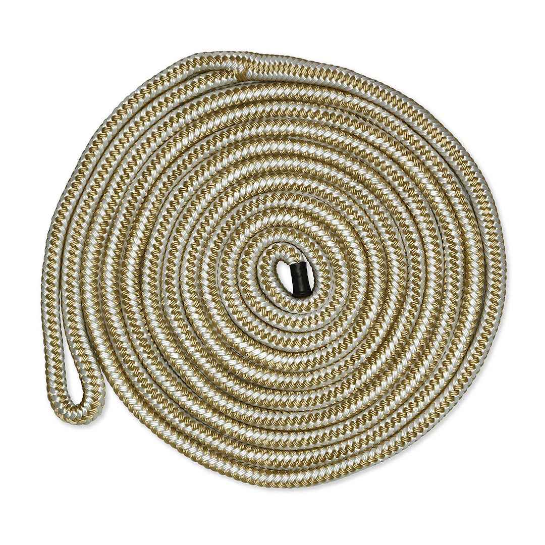 Martyr Anodes CDL5825WG White Gold 25-Foot Nylon Dock Line