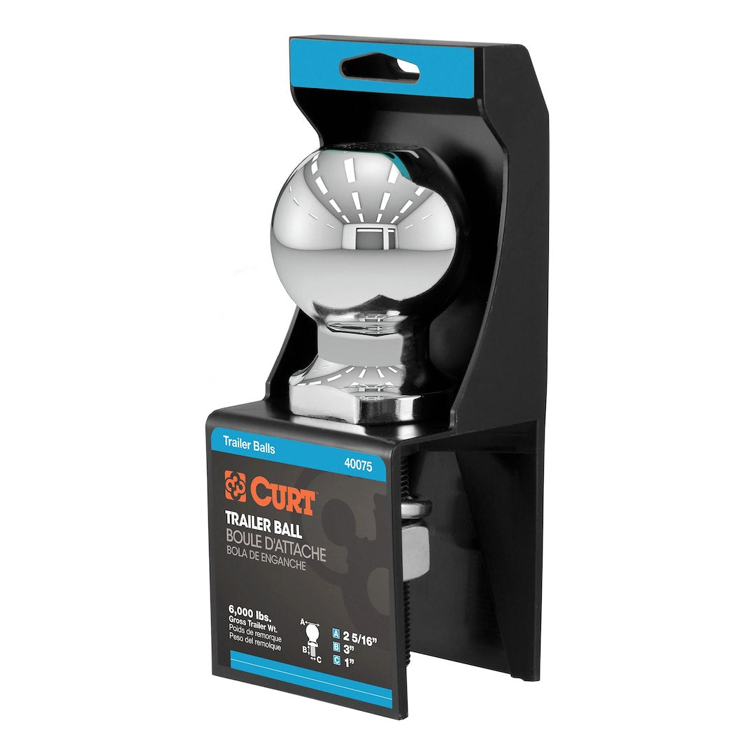 Curt 40075 Trailer Hitch Ball - image 1