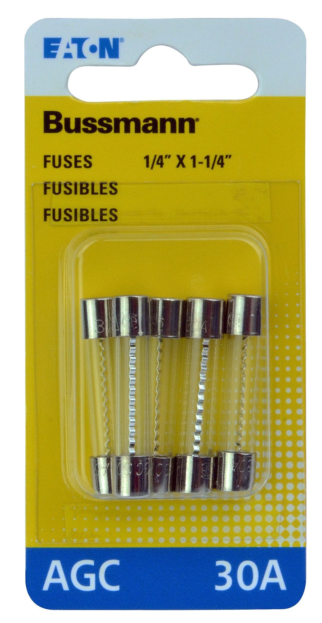 Bussman Agc Fuse (Bpagc30rp) – Type: Glass Tube