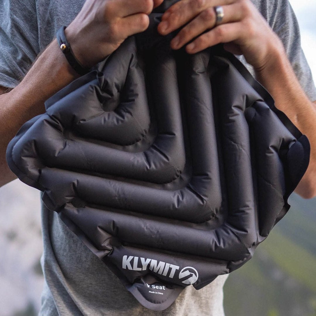 Klymit 12VSGR02B V Seat Inflatable Cushion