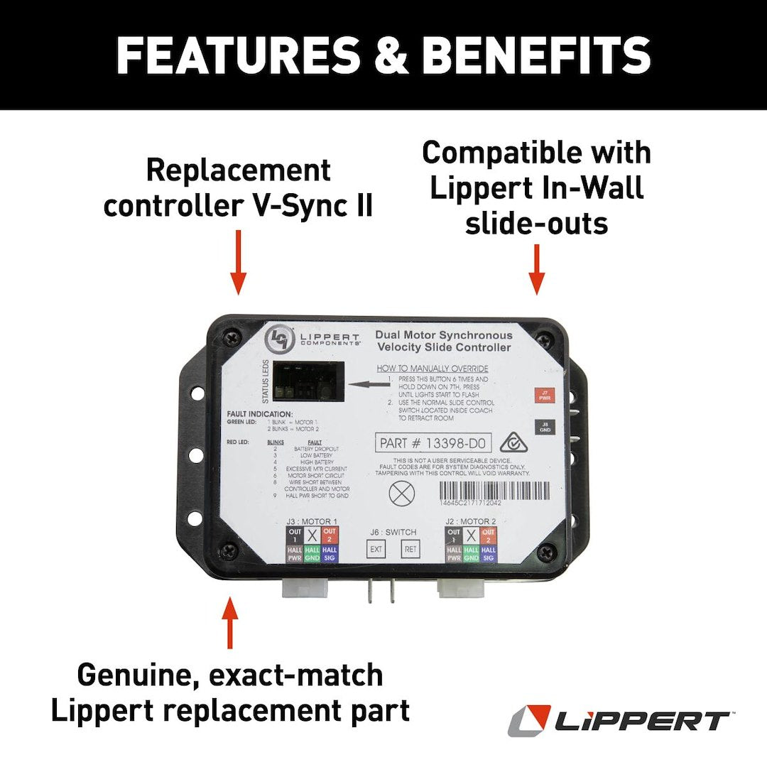 Lippert Components 211852 Slide Out Control Module - image 6
