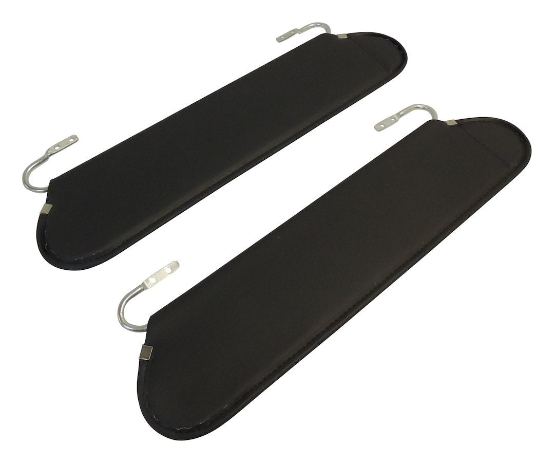 Crown Automotive RT54002 Gray Vinyl Sun Visor Pair - image 1