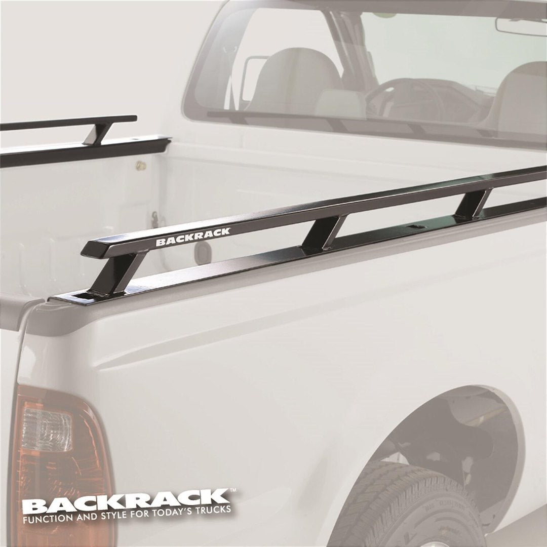 BackRack 80517 Black Powder Coated Rectangular Tube Bed Side Rail - image 2