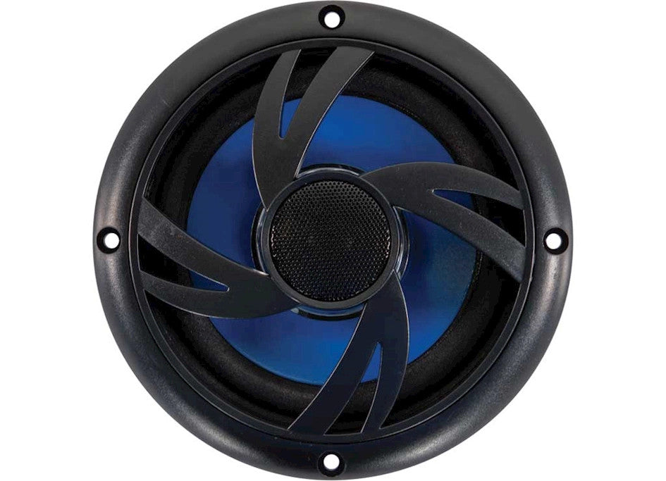 Furrion 2022302262 Black 5.25-Inch Marine Speaker with LEDs