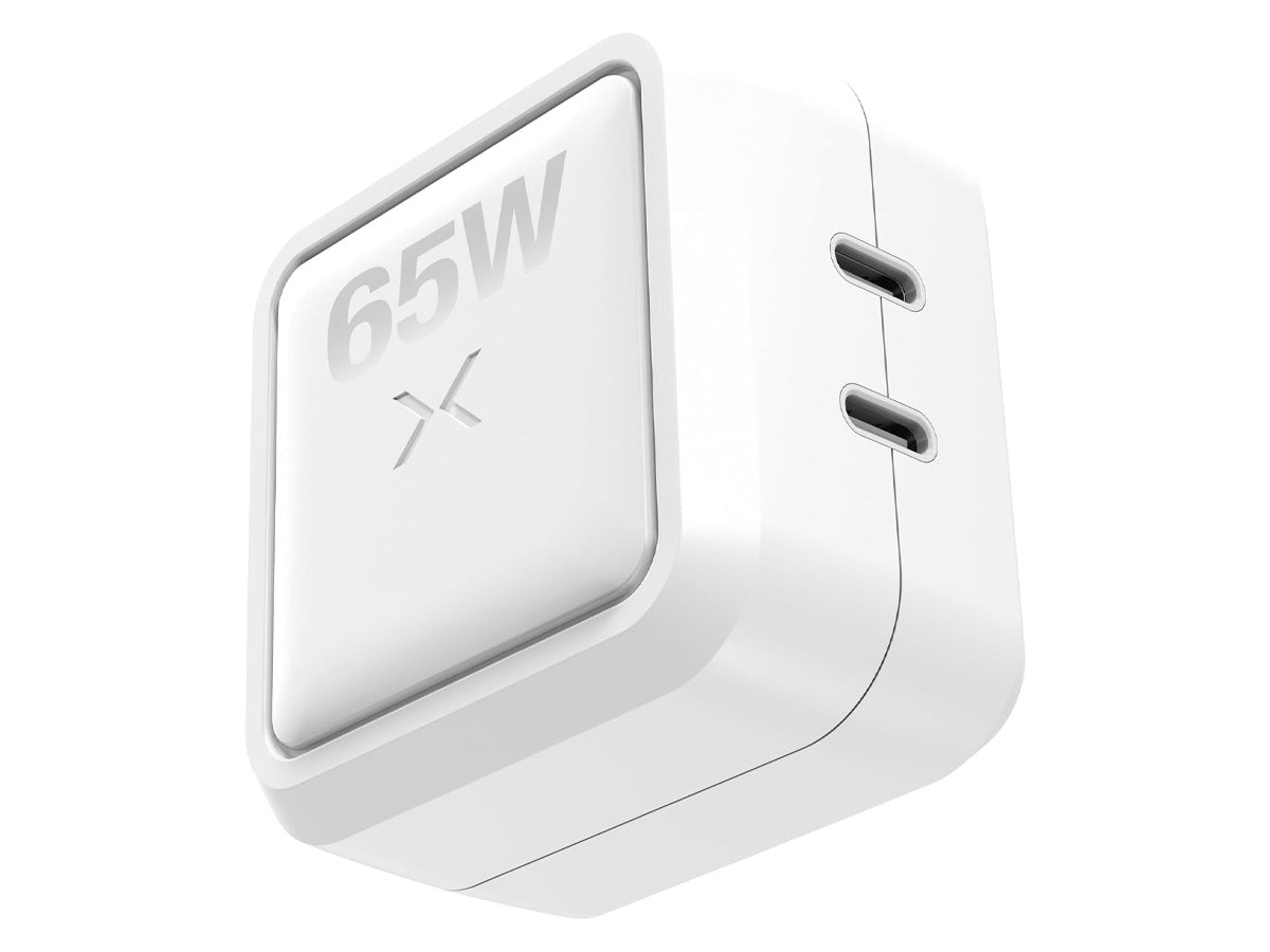 NOCO X65W 65W Dual USB-C Wall Charger, White