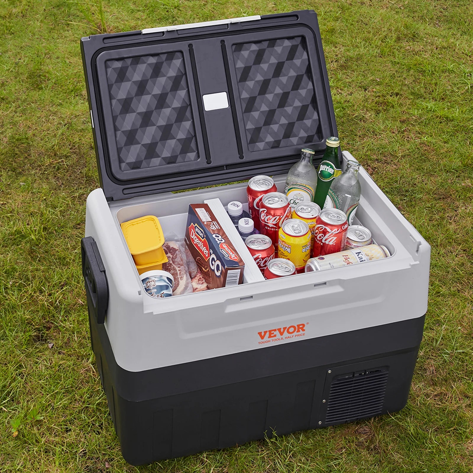 Mini Fridge Freezer Portable Compressor Cooler