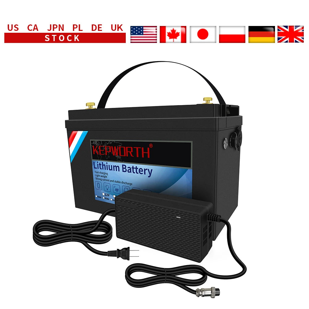 Deep Cycle Lithium Battery 12V 100Ah