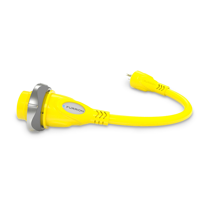 Furrion 2021123902 50A Female to 15A Male Pigtail Adapter